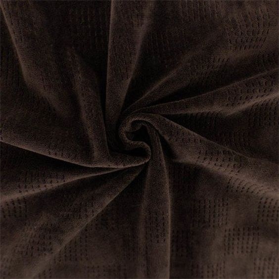 Woven, Knitted, and Other Structures: Velour Provides a Plush Surface Through Knitting