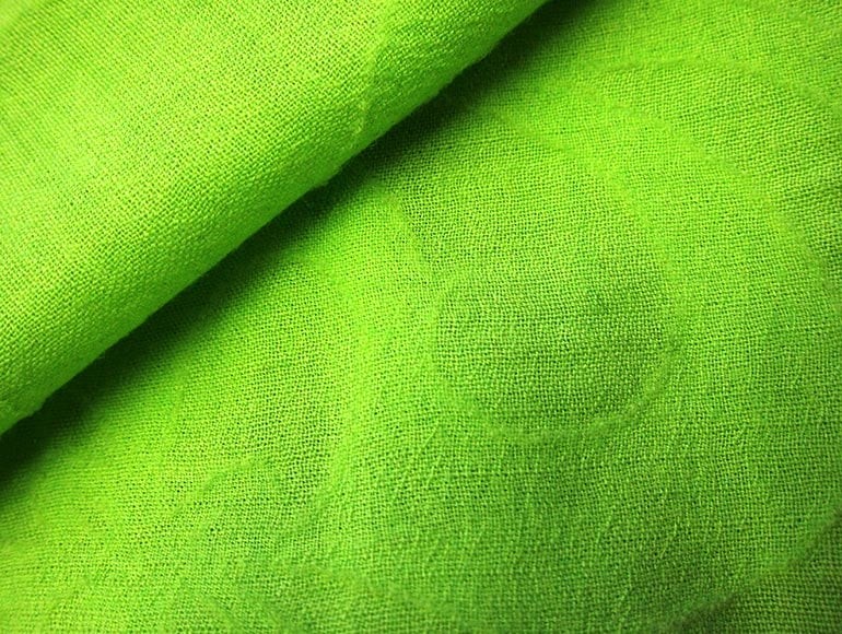 Laser Treatment Reveals Layers in Woven Merino