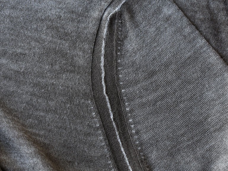 Create a Worn-In Wool Appearance During Controlled Garment Dyeing