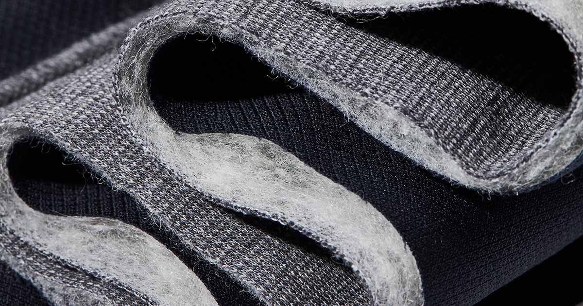 Wool Fill Uses Crimped Fibres to Build Insulating Air Spaces