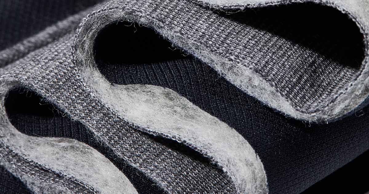 Wool Fill Uses Crimped Fibres to Build Insulating Air Spaces