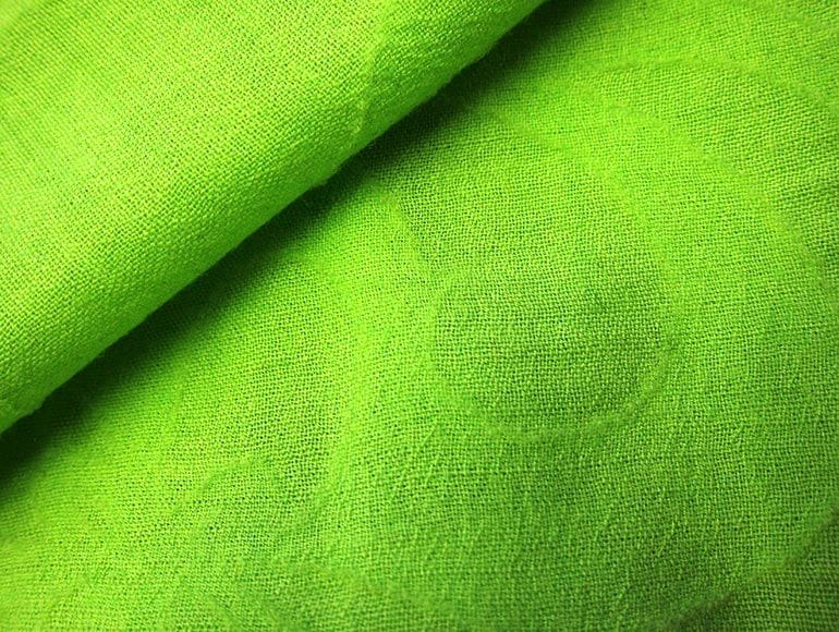 Laser Treatment Reveals Layers in Woven Merino
