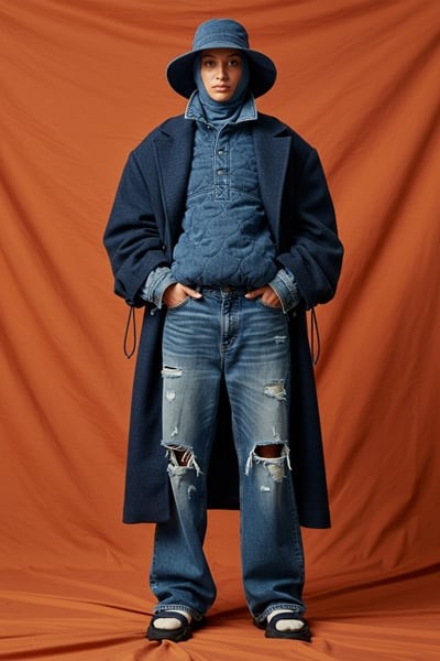 Wool Denim Collection Pairs Chambray, Twill and Jersey