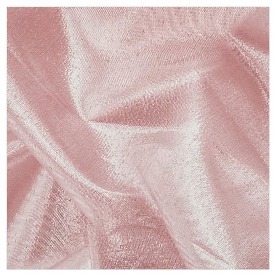 Pink metallic lamé sample pictured in the source guide.